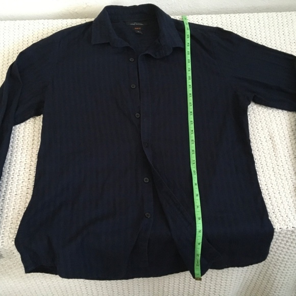 MARC ANTHONY SLIM FIT DRESS SIRT SIZE MEDIUM, BLUE - Picture 1 of 4
